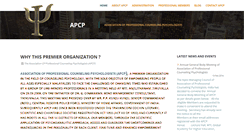 Desktop Screenshot of apcpkerala.org